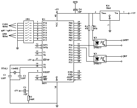 Schematic Of A CW GENERATOR
